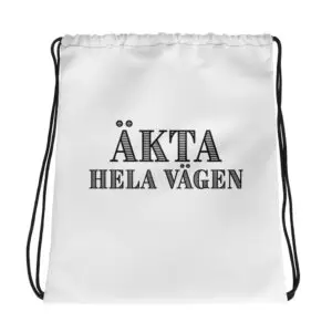 Äkta hela vägen - Gymbag